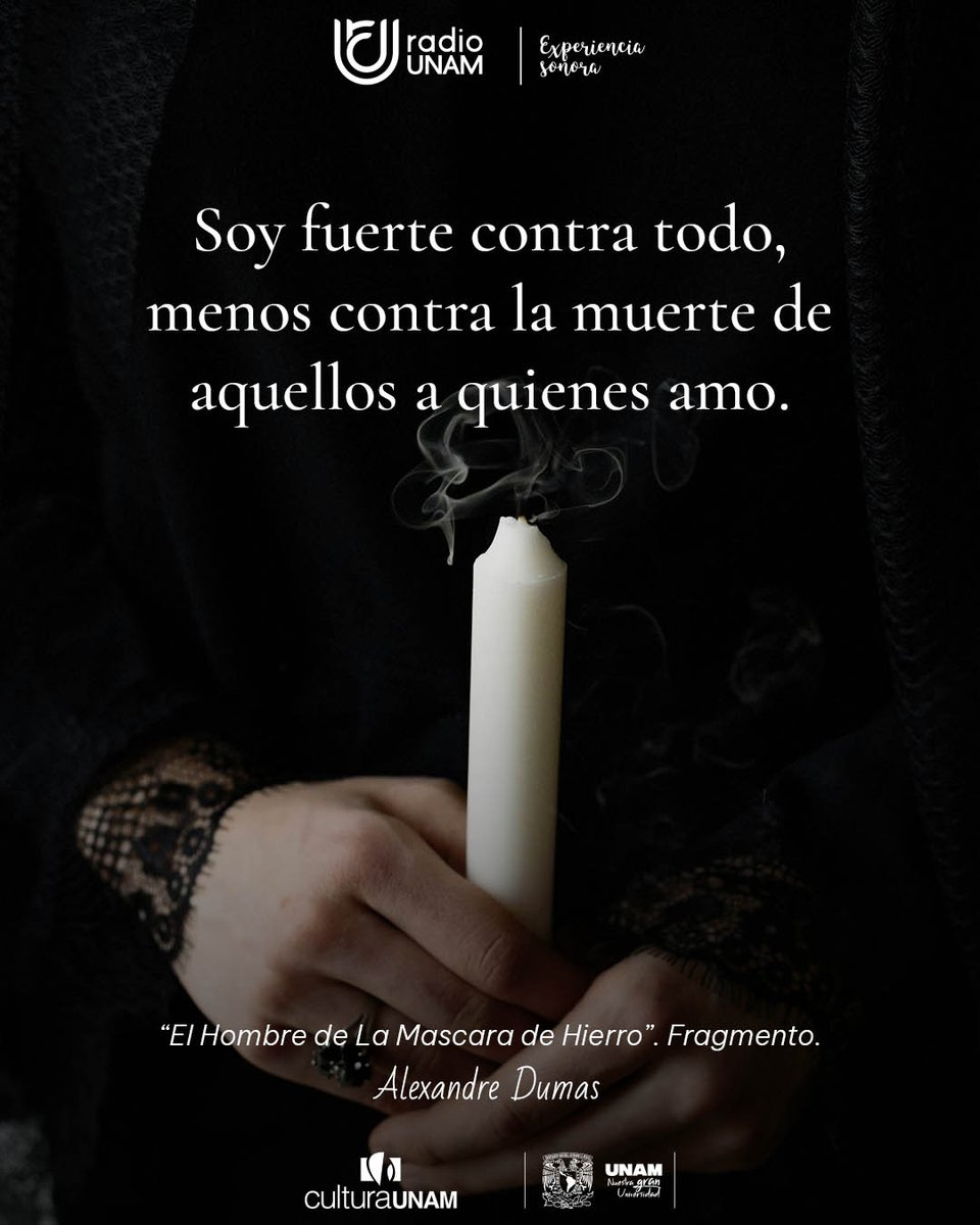 #RadioUNAMRecuerda que un día como hoy, hace 223 años, nació Alexandre Dumas, novelista y dramaturgo francés cuya imaginación nos regaló aventuras inolvidables como “Los tres mosqueteros” y “El conde de Montecristo”.