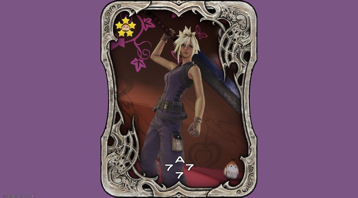 Vinval_Victora's tweet photo. @FF_XIV_EN  Magic X Final Fantasy X Triple Triad?  my Cloud (XIV) Triple Commander deck! .... https://t.co/CISxc1dJjz