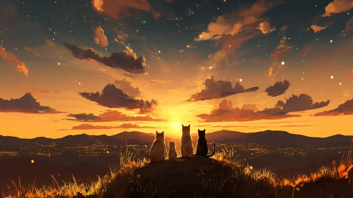 Papers_app's tweet image. Aesthetic Cat 😺 #wallpaper     
Mobile - Desktop Combo #49