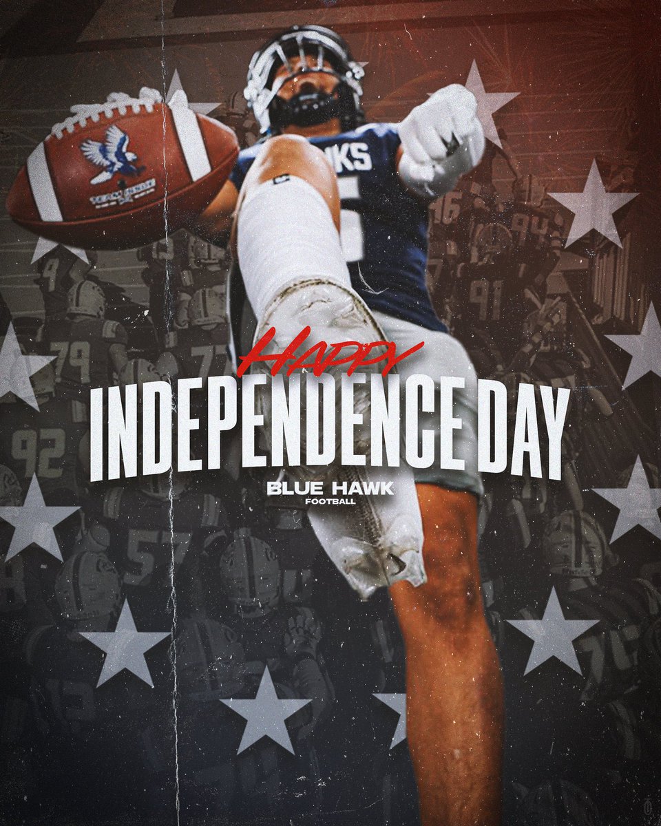 Layne Alexander (@laynea_6) on Twitter photo Happy 4th of July!!πΊπΈ
Thanks for the graphic <a href="/JasonThier/">Coach Jason Thier π</a> and <a href="/BlueHawkFB/">Dickinson State Football</a> Happy 4th of July!!πΊπΈ
Thanks for the graphic <a href="/JasonThier/">Coach Jason Thier π</a> and <a href="/BlueHawkFB/">Dickinson State Football</a>