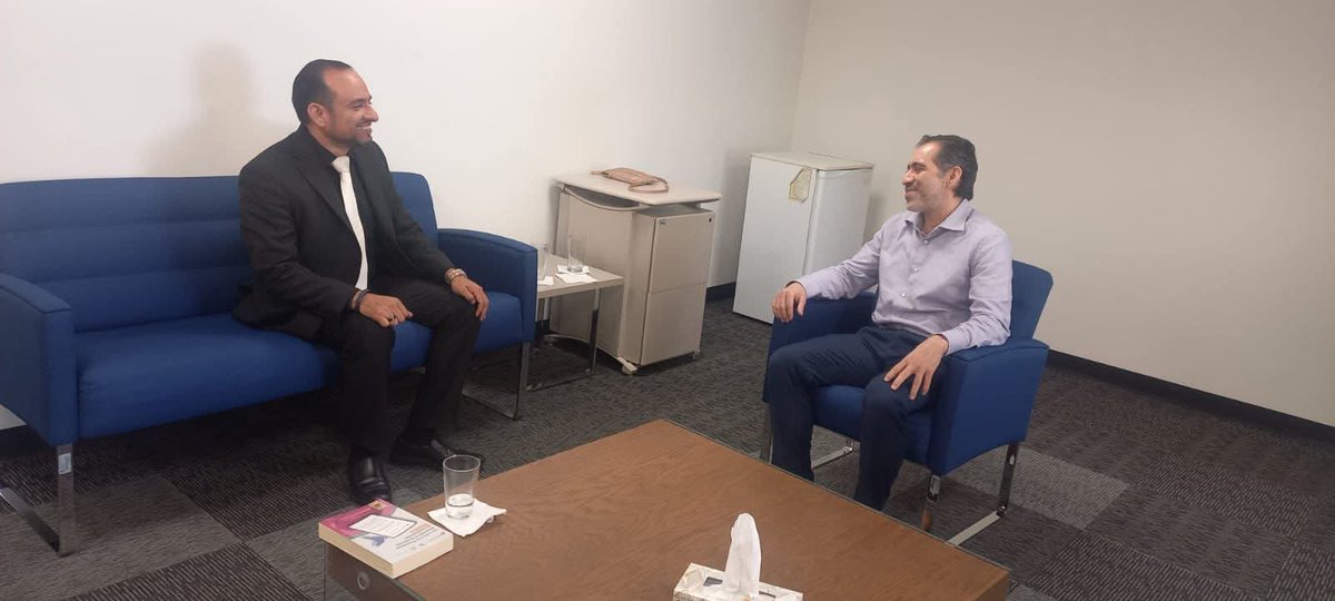 El Magistrado Presidente el Lic. Jasón Eleazar Canales García, sostuvo un encuentro con el Mtro. Fernando Valerio Gutiérrez, Director General del Centro Público de Mecanismos Alternativos de Solución de Controversias en Materia de Justicia Administrativa.