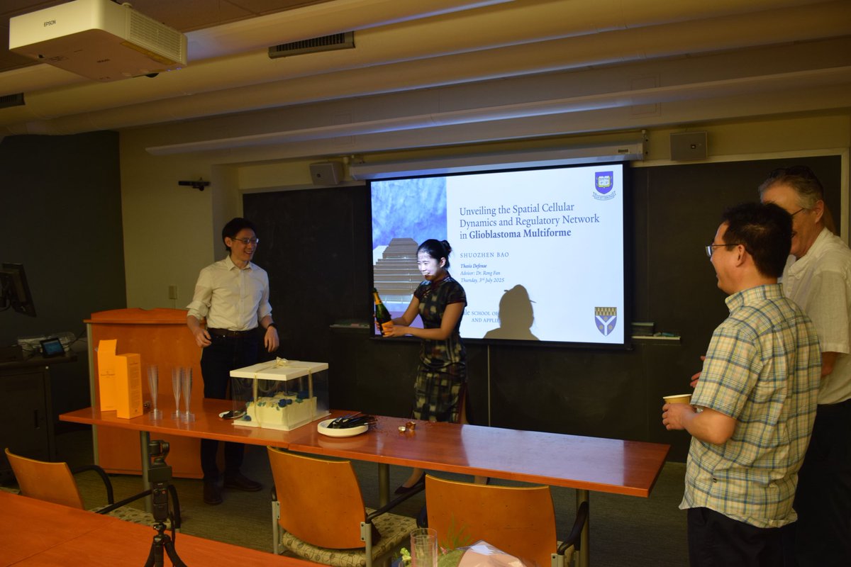 RongFan8's tweet image. Shuozhen gave a terrific PhD defense! 🎓 year today!  From early curiosity to field-shaping insights, she’s poured heart and brilliance into science. Our lab’s sunshine ☀️— always inspiring and uniting us. So proud of you, and your can’t wait to see you shine even brighter! 👏👏
