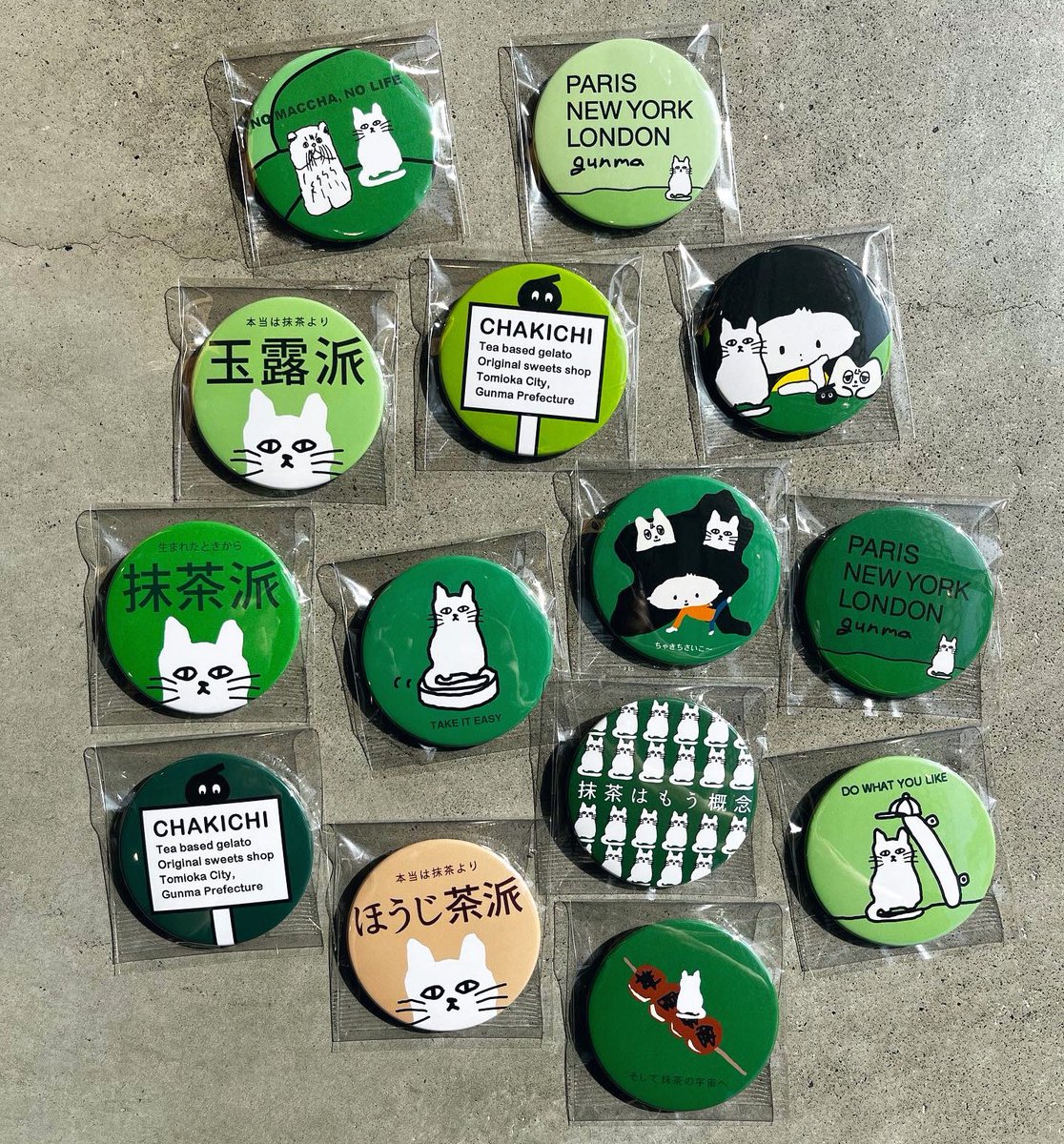 ちゃきち富岡店限定バッジです。
この他にもここだけのカラーやデザインのバッジがたくさん入荷しています。

富岡店に行かれた際はぜひ見てみてください。