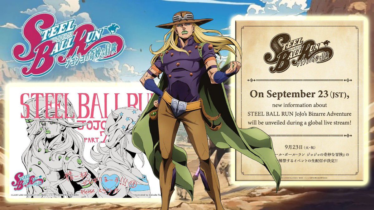 Acabo de subir un vídeo a YouTube con todo lo que se sabe de Steel Ball Run (no he dormido)

youtu.be/seleYk3X1X0?si…