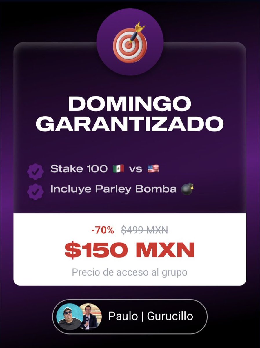 LuisSilvaGG's tweet photo. APOSTAREMOS $100,000💸

Colab con @PauloChavira🥵

Y un parlay que me vuela la cabeza 🤯 de hermoso. Mi misión es que lo ganemos caminando OTRA VEZ, sin sufrir💰

AQUÍ 🔗https://t.co/Gja5grRVCw https://t.co/PLclmd17o6