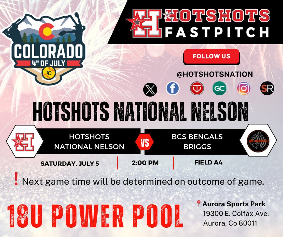 Shyanne Irvin (@shyirvin) on Twitter photo Tomorrow afternoon! One more win to make it to championship Sunday!! 💪🏻
Come out to watch our team and a great softball game. <a href="/hotshotsnation/">Hotshots Fastpitch</a> Tomorrow afternoon! One more win to make it to championship Sunday!! 💪🏻
Come out to watch our team and a great softball game. <a href="/hotshotsnation/">Hotshots Fastpitch</a>