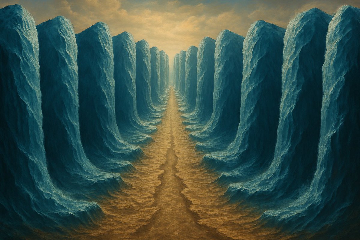 في هذه الأثناء قبل ألفي عام 
البحر ينشق الى ١٢ شق 
المستضعفين يتفرقون على الطرق في البحر مذهولين
الطريق يابس سهل للمشي

كل ذلك بضربة عصا من قدرة الله

يوم عظيم 
يوم اعجازي

#يوم_عاشوراء