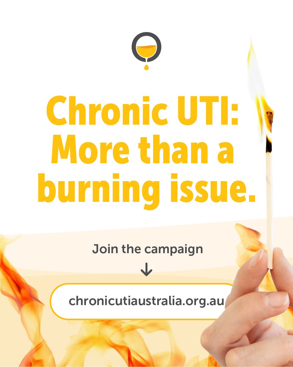 ChronicUTIAus's tweet photo. Be part of the change. Join @ChronicUTIAus in demanding serious funding for better diagnosis and treatment of urinary tract infections.
Find out how to take action ๐ https://t.co/Z8QyWzsY3e
#ChronicUTI #SentencedByUTI #ChronicUTIAustralia https://t.co/j7sYTNThpW