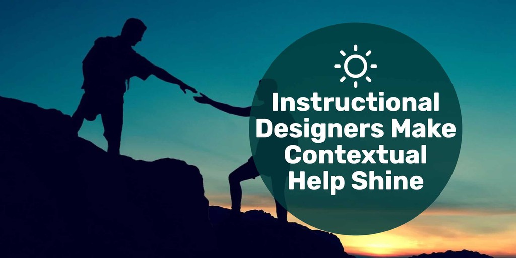 Why Instructional Designers Make Contextual Help Shine in Applications
▸ lttr.ai/AgFXf

#LearningAndDevelopment #DigitalAdoption #DigitalTransformation