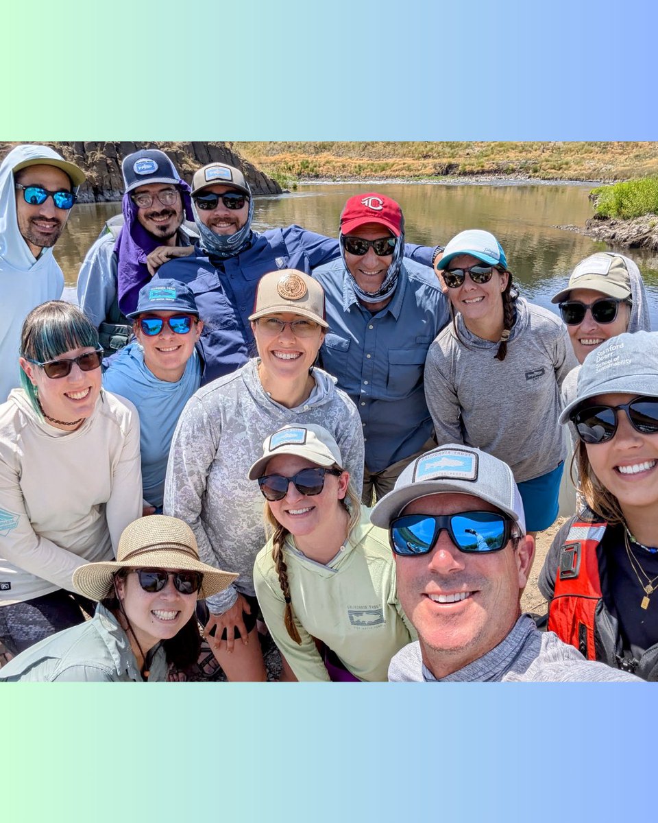 CalTrout's tweet image. Happy July 4th! Our favorite excuse to spend the day on the water with friends, family, & a boat load of sunscreen🌞 Swipe to see our Mt. Shasta team ready to float the Klamath River at Jenny Creek—once a reservoir behind Iron Gate Dam, now a free-flowing river again. 🎈