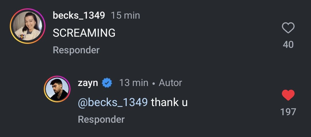 “SCREAMING” “thank u”