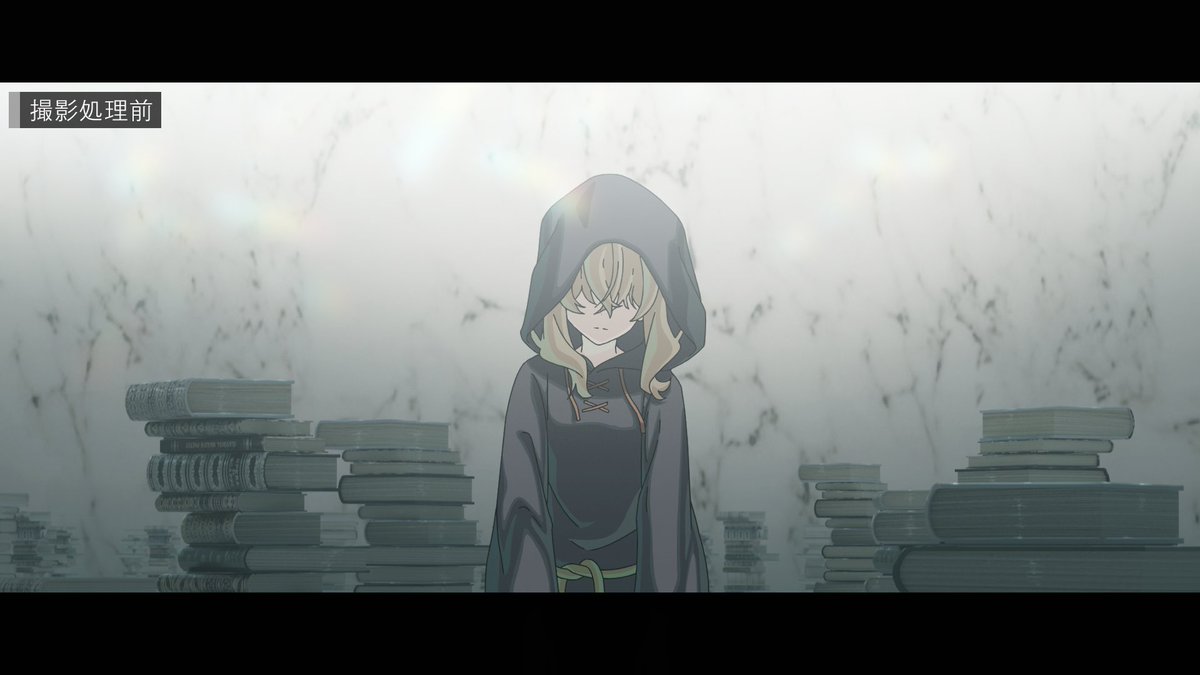 orderly_ef's tweet image. TVアニメ「サイレント・ウィッチ 沈黙の魔女の隠しごと 」
OPムービーの撮影処理前と撮影処理後をご紹介します。
掲載許可いただいております。