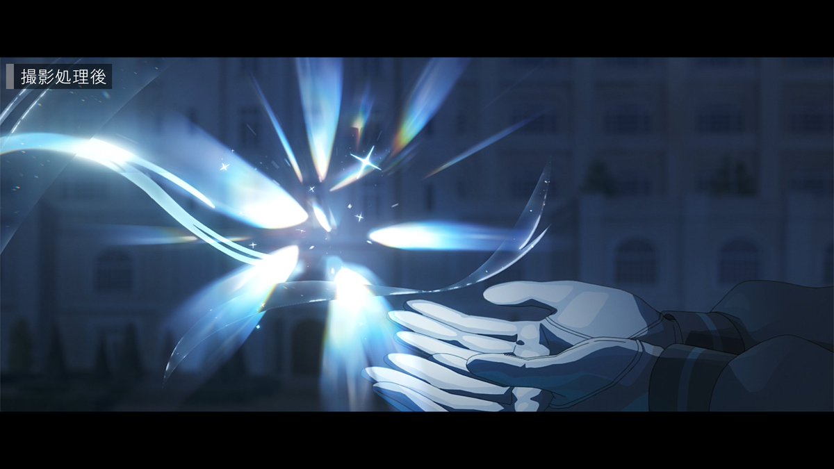 orderly_ef's tweet image. TVアニメ「サイレント・ウィッチ 沈黙の魔女の隠しごと 」
OPムービーの撮影処理前と撮影処理後をご紹介します。
掲載許可いただいております。