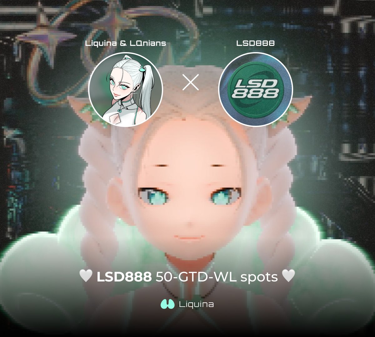 Liquina x LSD888
50 GTD spots reserved exclusively for my LQnians are waiting inside the Discord
You know where to go🤍
<a href="/LSD888onhypeevm/">LSD888 🧲✳️</a>