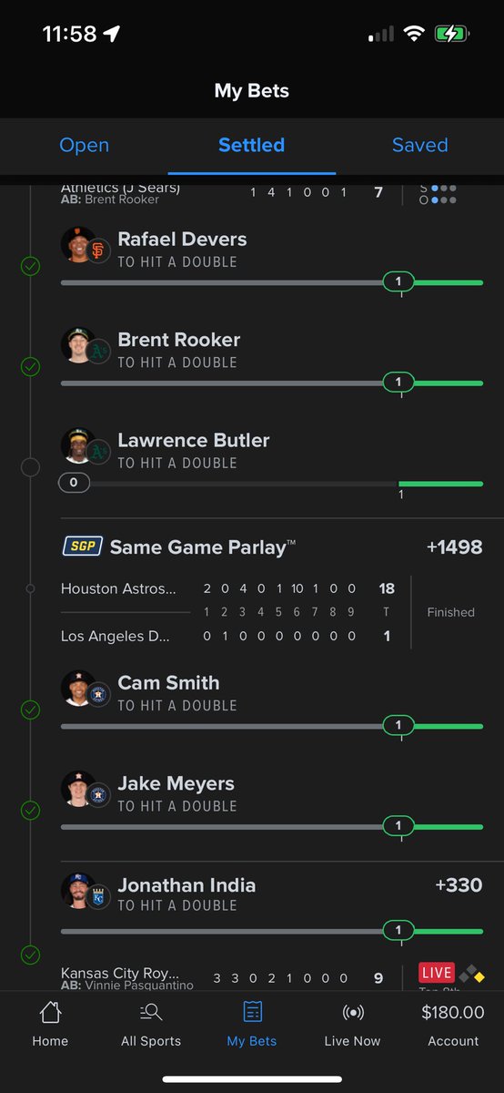 jayitz2deep's tweet image. I cashed out right before devers doubled, if I would have waited just a few more minutes I could have gotten a bigger cash out