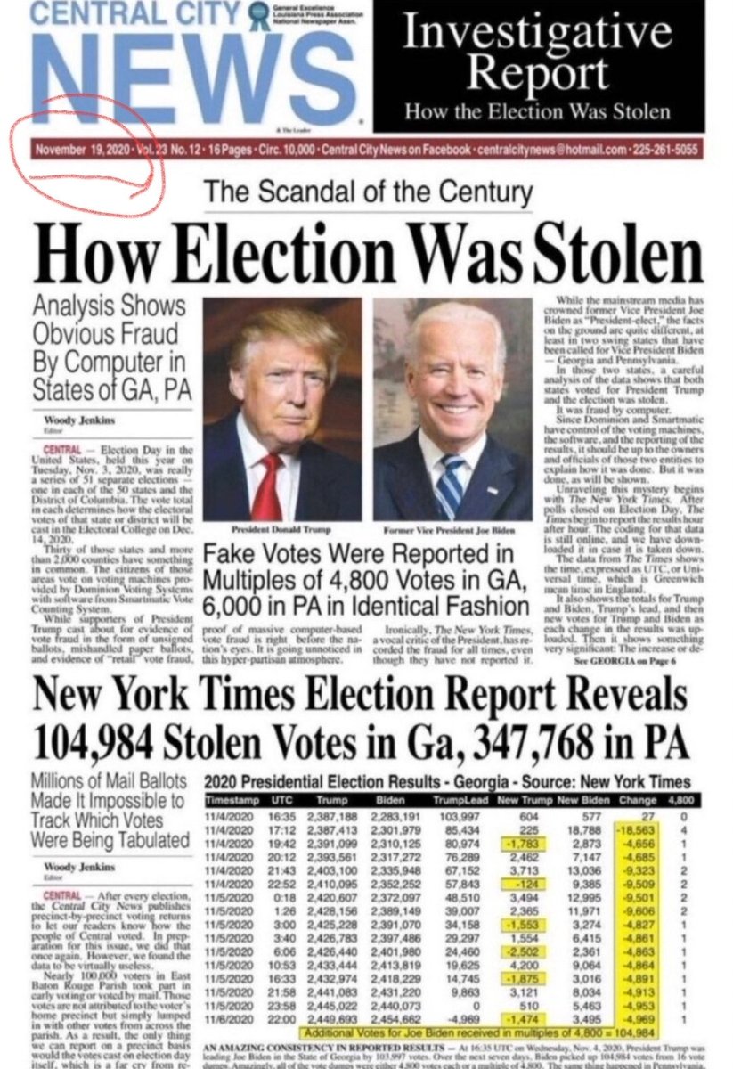 InThis2getherWW's tweet image. We
Have
It
All!!
EO13848 #ElectionInterference 
TRĔASON
ASSETS SEIZED 
DĔATH PENALTY 
NO DEALS
Almost like Military Planning at its finest 😎