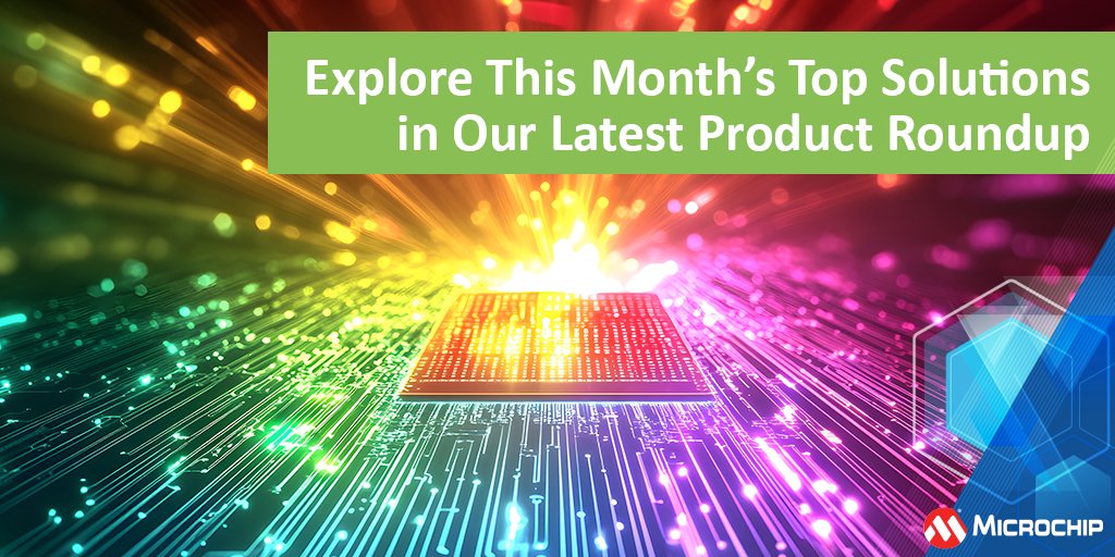 MicrochipTech's tweet image. Discover what&apos;s new in Microchip’s June 2025 Product Roundup, featuring solutions for FPGA design, power management, Ethernet connectivity and rapid prototyping with Arduino® compatibility. Learn more: mchp.us/3ZQu5a9. #Microchip #InnovativeTech