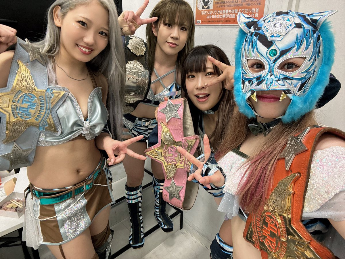 女子プロレス　スターダム　スターライト・キッド　ペンライト　SLK ALL NEW STYLE SLK🐯🖤 #SLK #スターライトキッド #スターダム