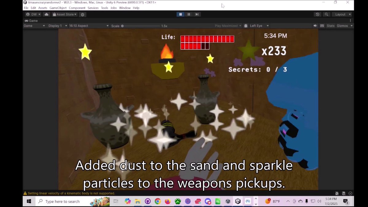 davididev's tweet image. I finished up Hannah&apos;s adventure in #godotengine and made some #vr  content in Tim&apos;s #madewithunity game.  Tim&apos;s game will probably be completed in 3 or 4 more weeks.  #indiedev #screenshotsaturday  #gamedev 
youtube.com/watch?v=muK0ca…