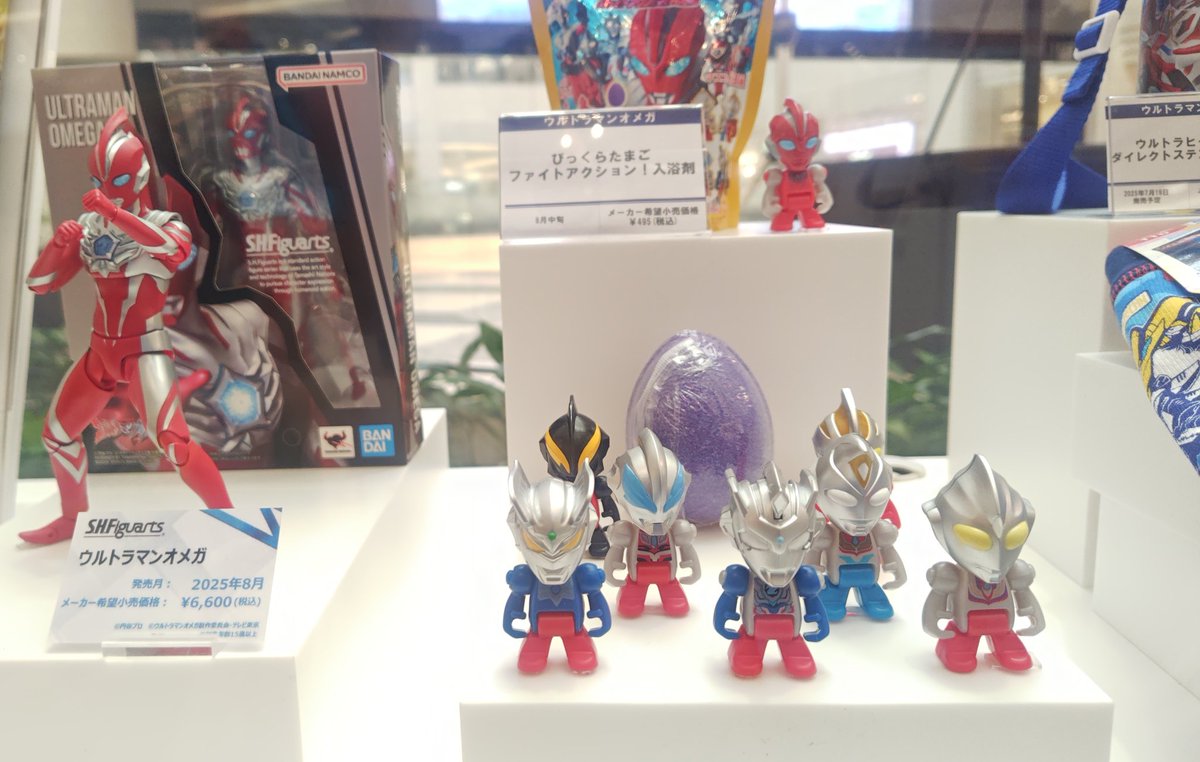 本日のサンシャインシティイベントでは、#ウルトラマンオメガ をはじめ
