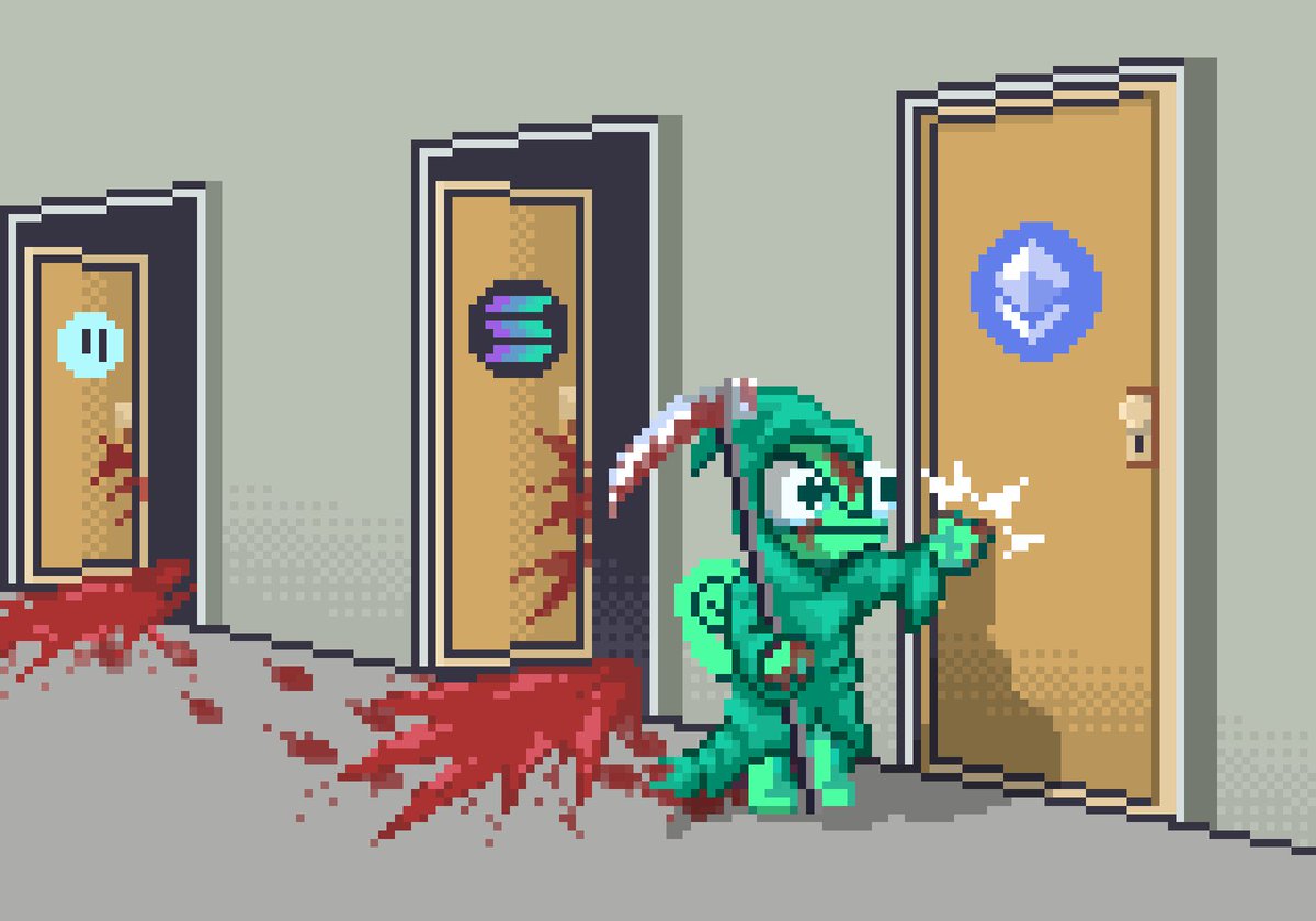 Knock knock. $KAS is here🔪👻