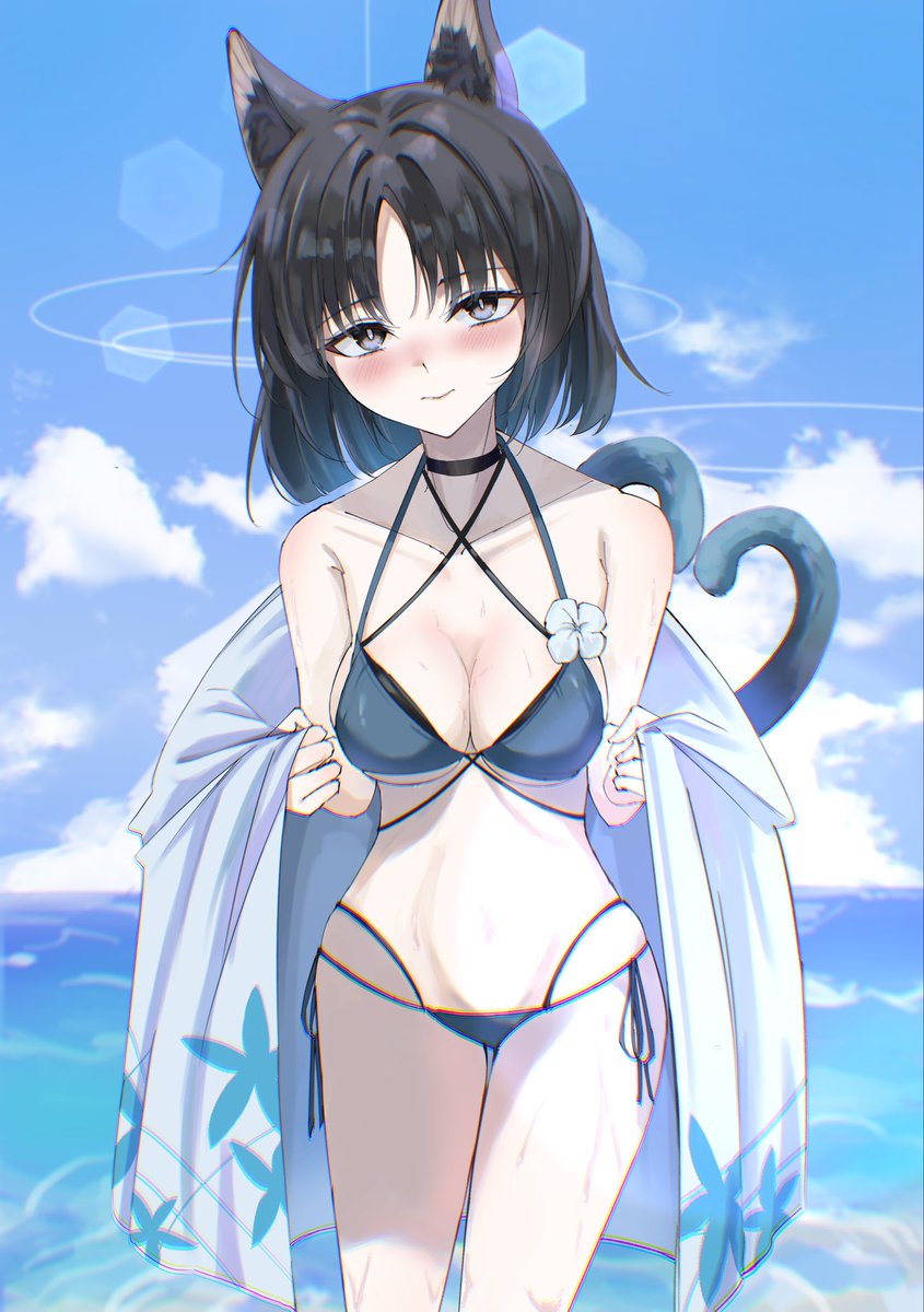 水着キキョウ、メモロビ最高でした #ブルアカ #桐生キキョウ