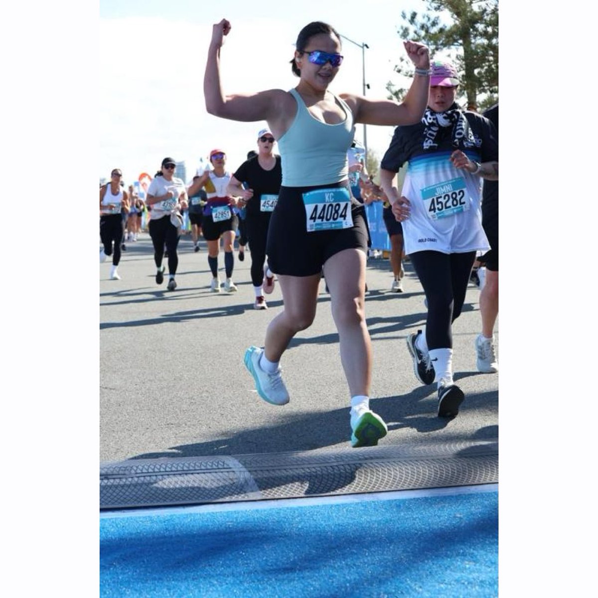 Awesome to be on the blue carpet again #GCM25