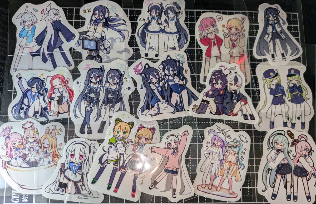 シールできた〜 