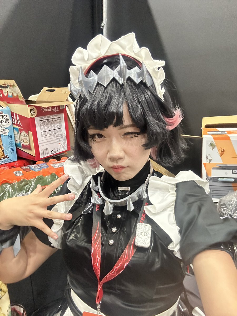 ellen joe from zzz at anime expo this weekend!