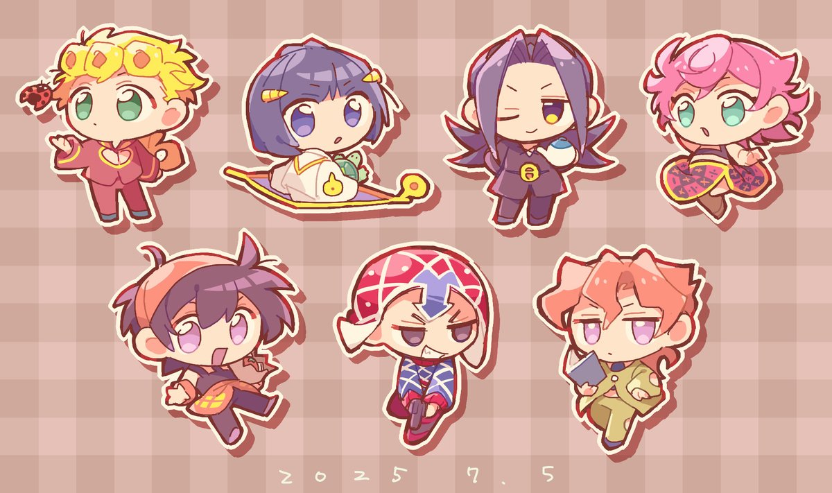 rizometa28's tweet image. ※塗り参考あり　
#jjba　#jjbafanart