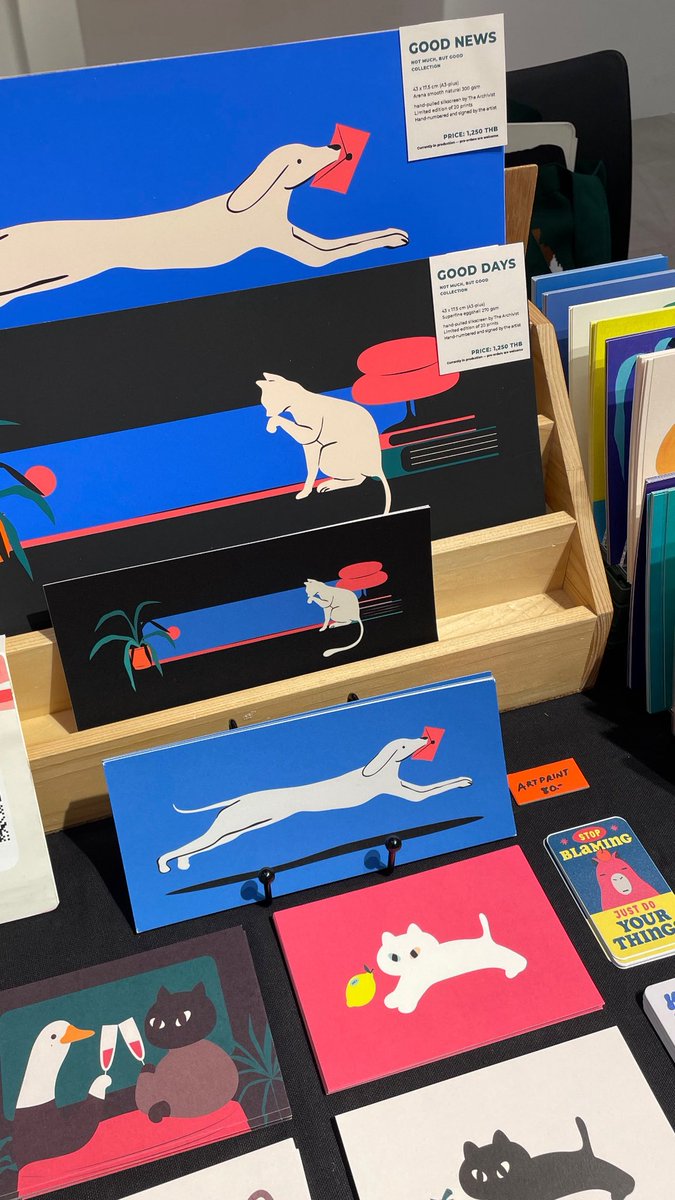 erdyart's tweet image. Good News is coming 🐕
limited silkscreen print, hand-pulled

now in production — only 20 prints available

#printinprogress #silkscreen #Erdystore #artprint #printmaking #preorder