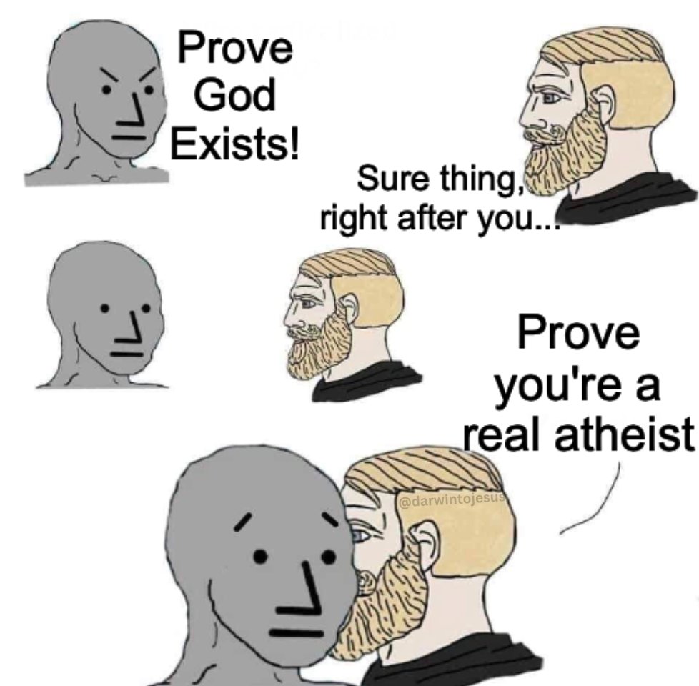 Darwin to Jesus tweet media