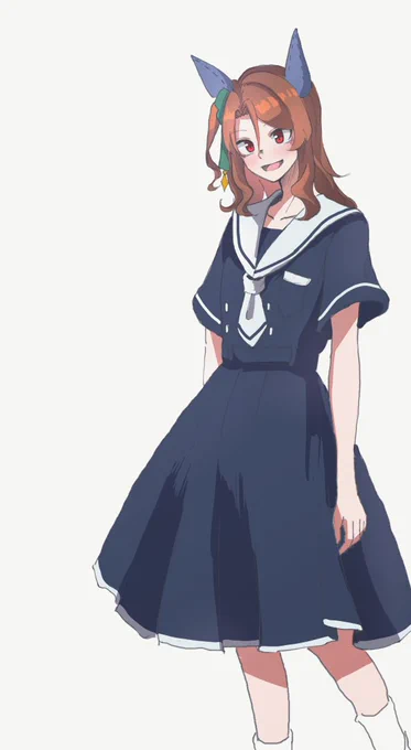 セーラー服キング #キングヘイロー #umamusume