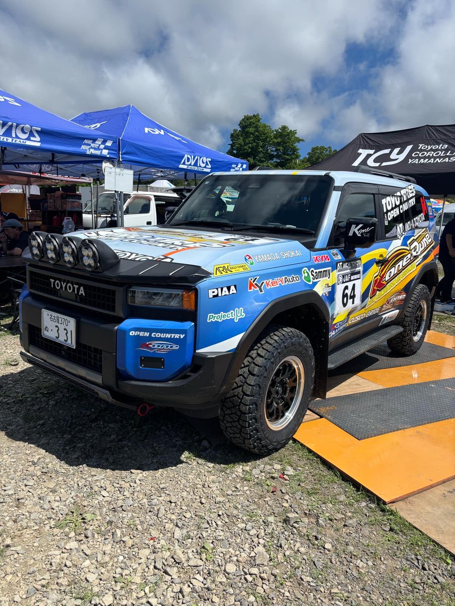 XCRスプリントカップ北海道　
🏁ARK RALLY KAMUY 2025🏁

K-one Racing with TOYO TIRES 三浦昂選手 をARB4x4JPも応援しております。

<a href="/teamtoyotiresjp/">Team TOYO TIRES JP</a> 
#TOYOTA
#LANDCRUISER
#LC250
#ランクル250
#toyotires
#xcrsprintcup
#rally
#たたかうオプカン
