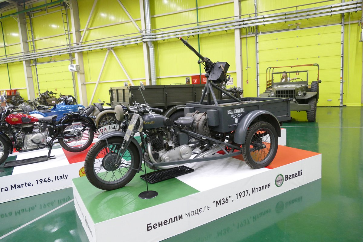 YPasholok's tweet image. Benelli 500 M36 Mototriciclo with Breda SAFAT aircraft MG, used for airfield defence. Located in Samara, Russia.
dzen.ru/a/aGTxsIItpFUw…
#italianwheeled
#motorbikes