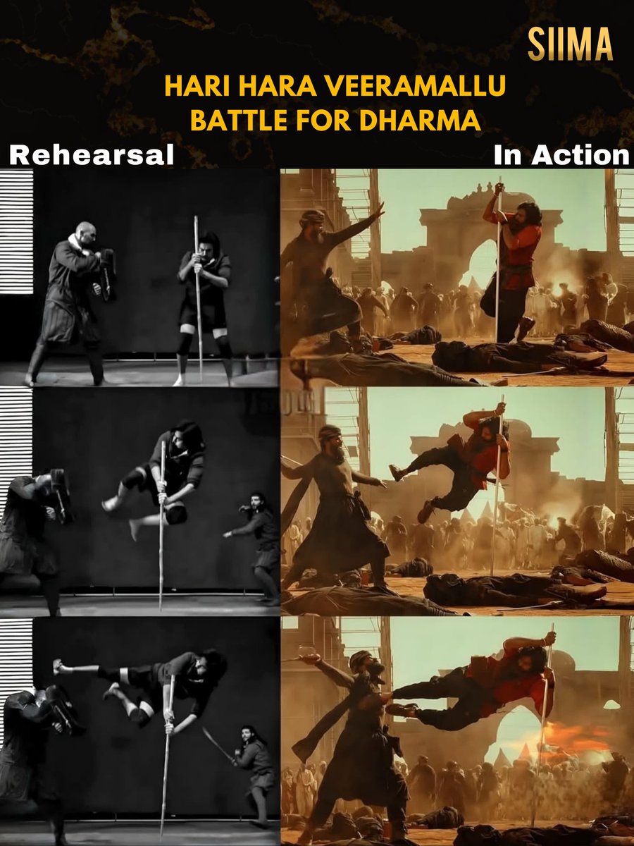 SIIMA (@siima) on Twitter photo From Rehearsal to Action β Pawan Kalyan Unleashes His Power as Hari Hara Veeramallu! βοΈπ₯ The Battle for Dharma Begins!
<a href="/PawanKalyan/">Pawan Kalyan</a> <a href="/thedeol/">Bobby Deol</a> <a href="/AgerwalNidhhi/">Nidhhi Agerwal π Panchami</a> <a href="/mmkeeravaani/">mmkeeravaani</a> <a href="/MegaSuryaProd/">Mega Surya Production</a> <a href="/HHVMFilm/">Hari Hara Veera Mallu</a>
#PawanKalyan #HariHaraVeeramallu #BattleForDharma #PowerStar #SIIMA #ActionReel From Rehearsal to Action β Pawan Kalyan Unleashes His Power as Hari Hara Veeramallu! βοΈπ₯ The Battle for Dharma Begins!
<a href="/PawanKalyan/">Pawan Kalyan</a> <a href="/thedeol/">Bobby Deol</a> <a href="/AgerwalNidhhi/">Nidhhi Agerwal π Panchami</a> <a href="/mmkeeravaani/">mmkeeravaani</a> <a href="/MegaSuryaProd/">Mega Surya Production</a> <a href="/HHVMFilm/">Hari Hara Veera Mallu</a>
#PawanKalyan #HariHaraVeeramallu #BattleForDharma #PowerStar #SIIMA #ActionReel