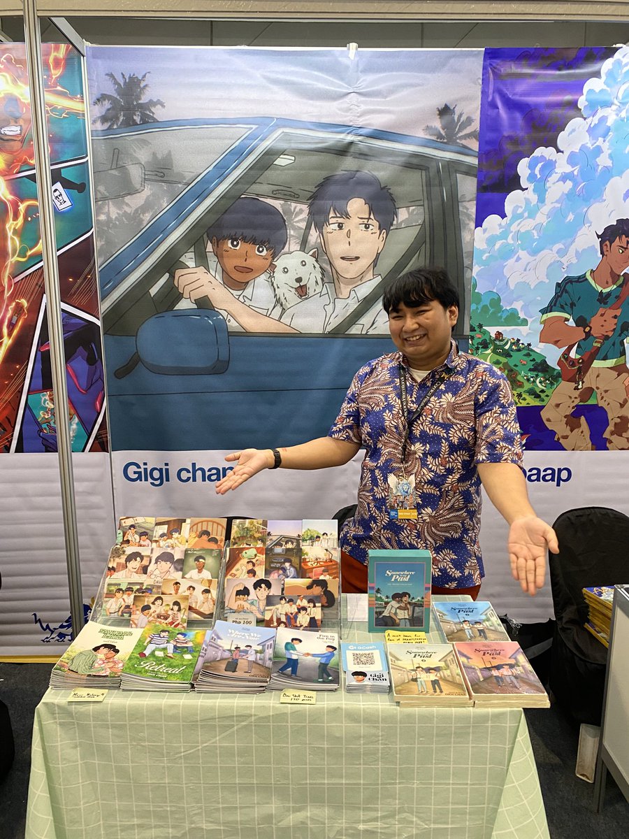 I’m here at PICOF. Come visit me at Table A10 😁