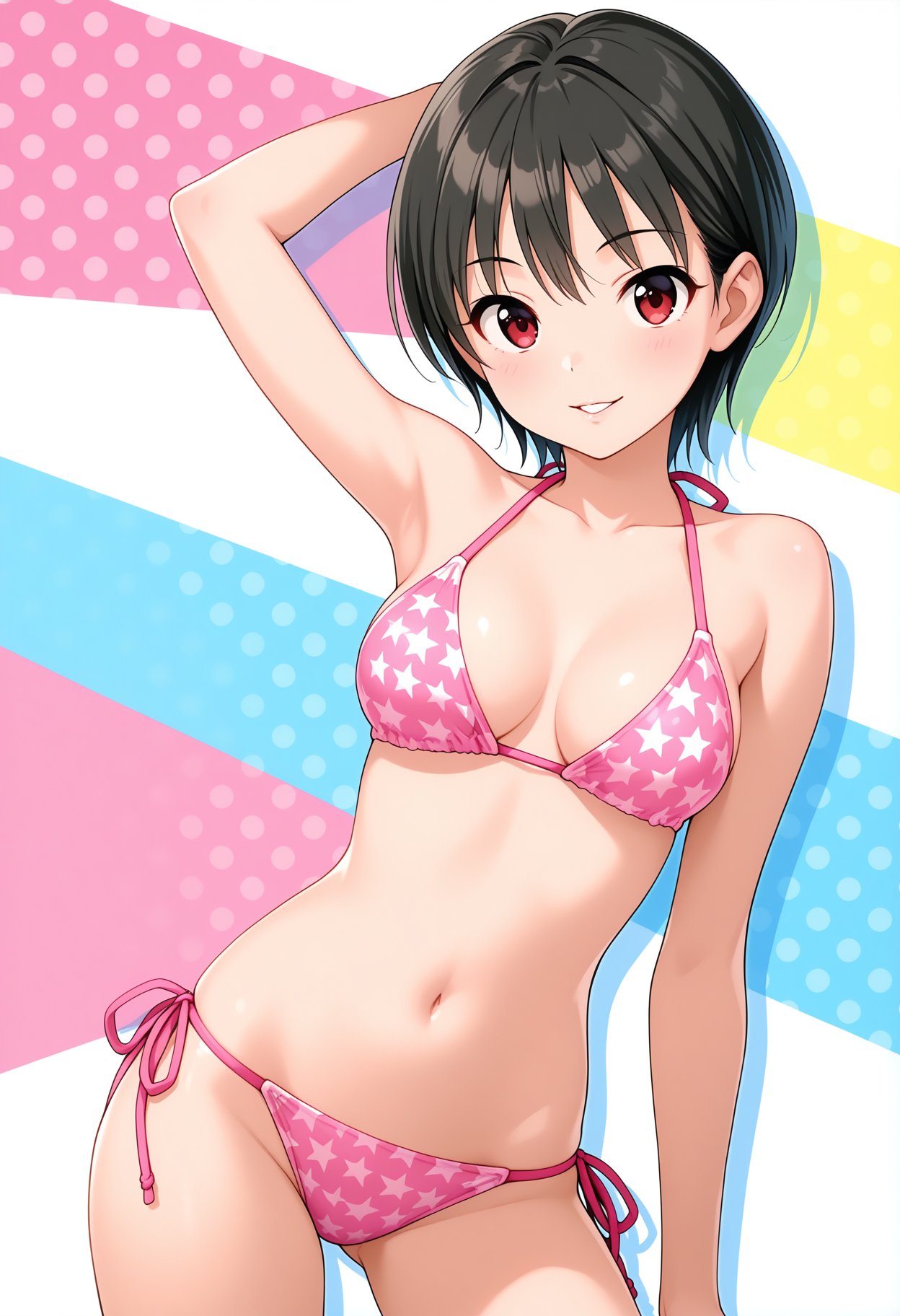 ビキニスタイルの女性イラスト AnzaI showroom on X: 