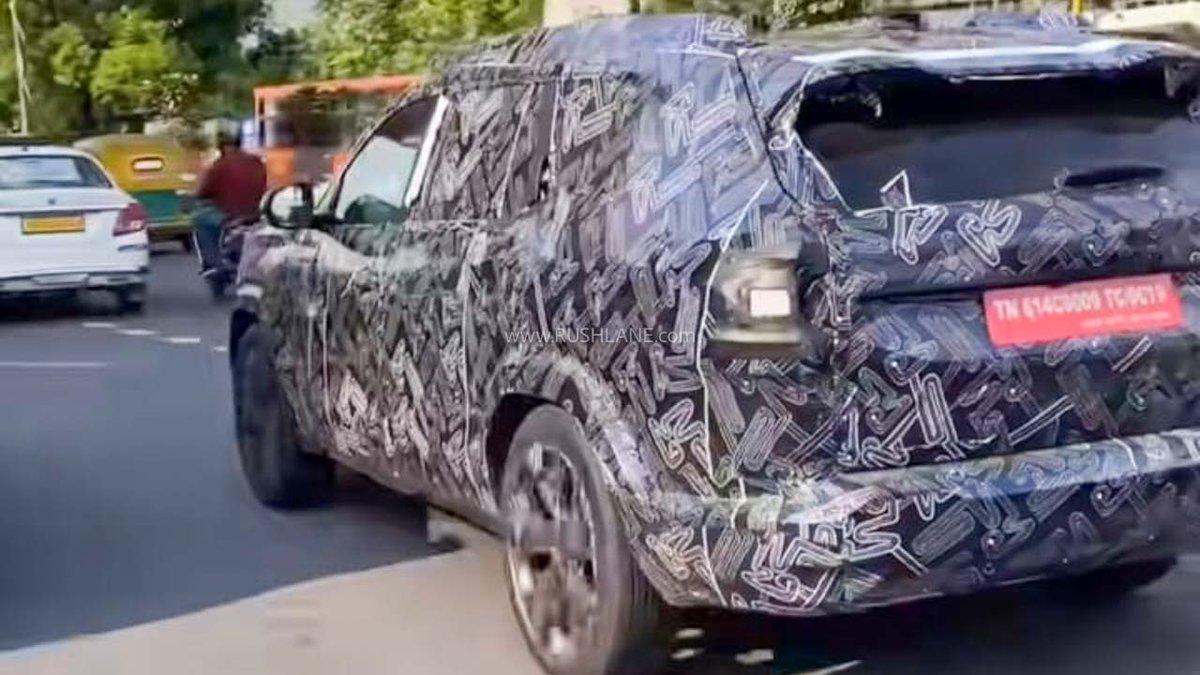 Renault Duster 7S SUV Spied Testing In India – AKA Bigster, Boreal dlvr.it/TLlBRR