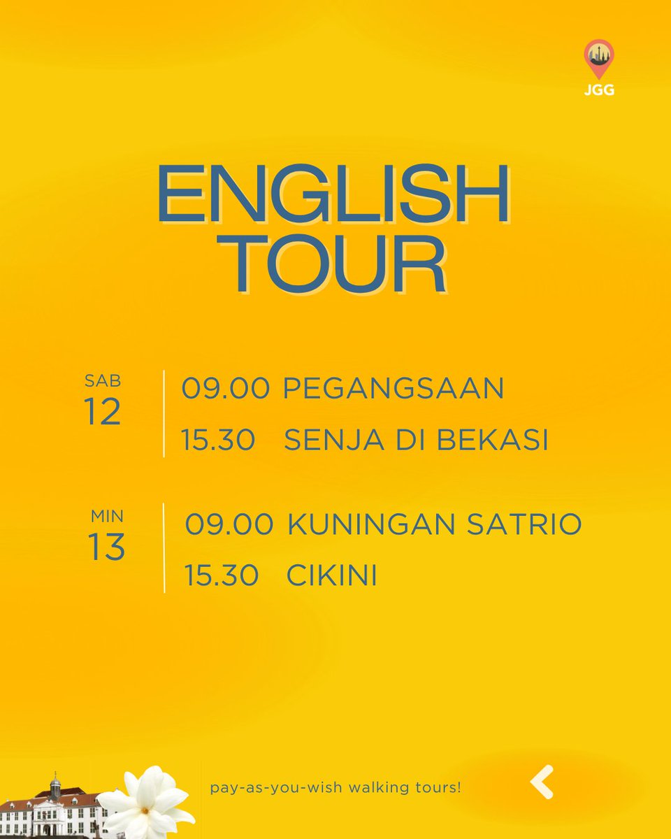 Jakarta Walking Tour tweet media