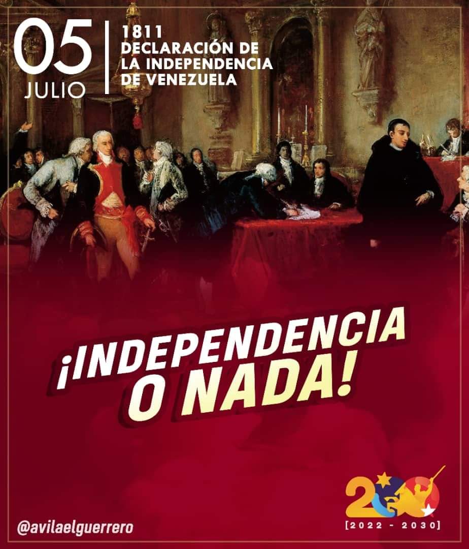 #IndependenciaONada Seguiremos defendiendo y expandiendo la Independencia.  Somos libres, lo demás no importa.