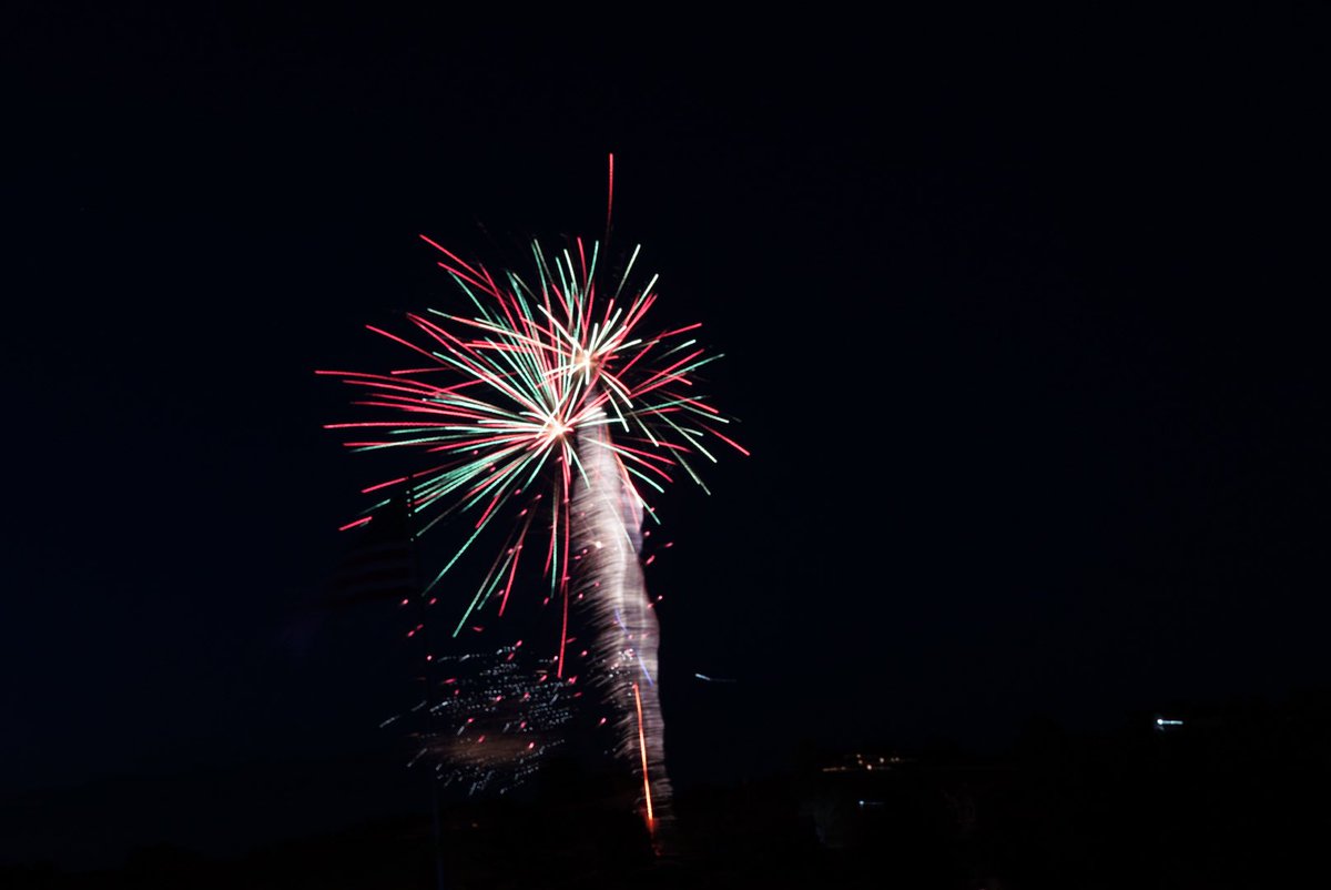 COWeatherguy's tweet image. Some cool photos from the house tonight! Happy 4th of July from Parker, CO! Heck ya!