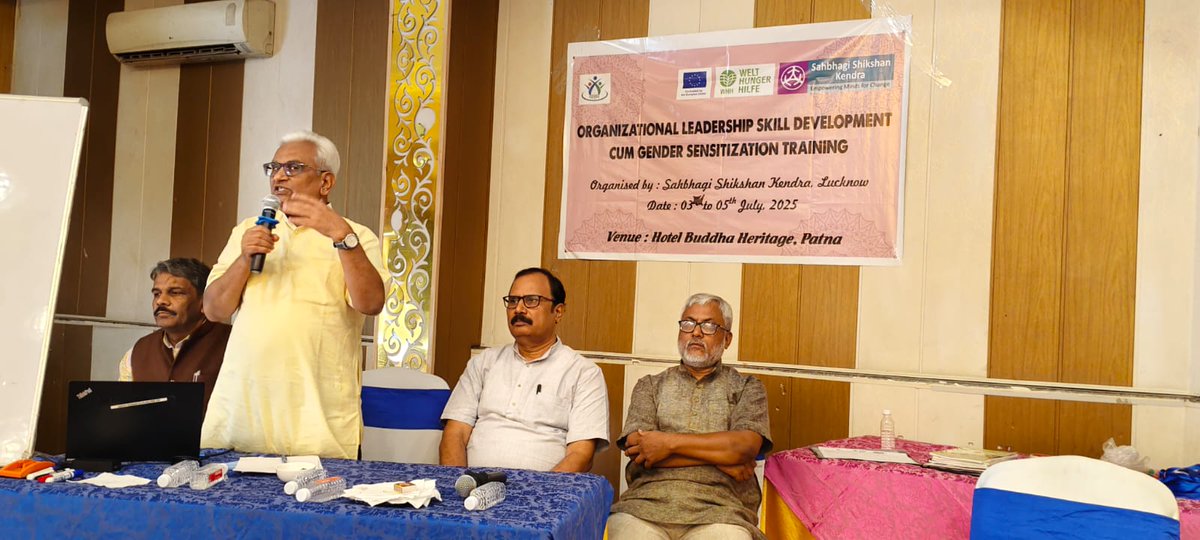 rdtrustsangram's tweet photo. Organizational leadership skill Development cum gender sensitization Training 
Sahbhagi shikshan kendra Lucknow

#SahbhagishikshankendraLucknow https://t.co/8G5yvxbNwq