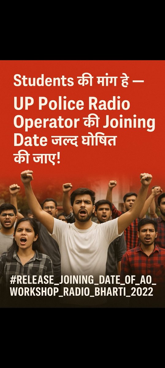 #RELEASE_JOINING_DATE_OF_AO_WORKSHOP_RADIO_BHARTI_2022
<a href="/myogiadityanath/">Yogi Adityanath</a> <a href="/myogioffice/">Yogi Adityanath Office</a> <a href="/Rajeevkrishna69/">Rajeev Krishna IPS, DGP UP</a> <a href="/Uppolice/">UP POLICE</a> 
<a href="/dgpup/">DGP UP</a>