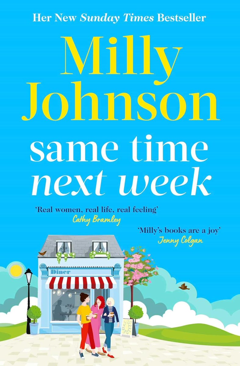 Gerbera4U's tweet image. Same Time Next Week by @millyjohnson is only 99p on the #Kindle! Wow! At Ray’s Diner in Spring Hill, five women at crossroads find comfort, connection, and the courage to start again, one cup at a time. #BookTwitter #SameTimeNextWeek amazon.co.uk/dp/B0D5J95TJS