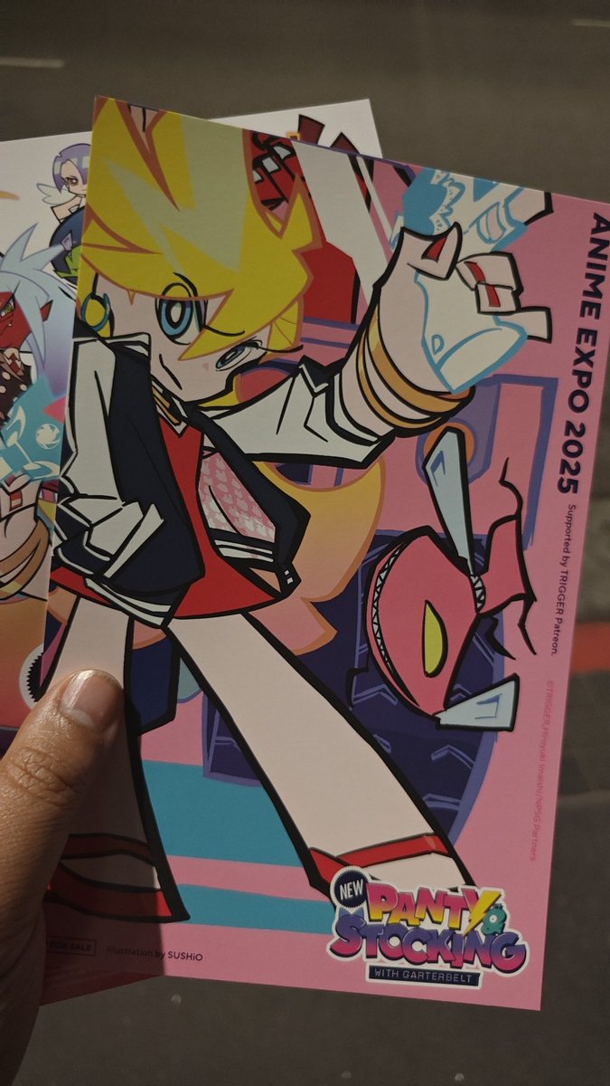 Nagrolaz's tweet image. First premiere of panty and stocking 2 is amazing