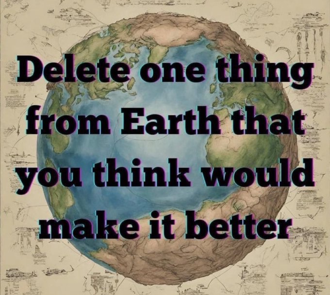 Delete one thing!