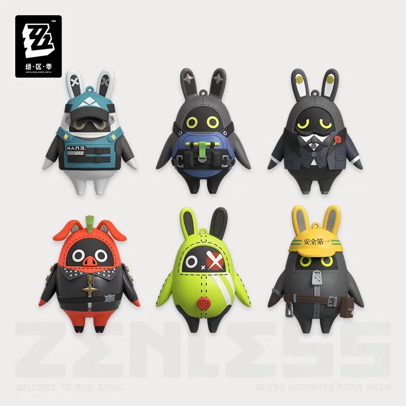 New Bangboos Official Figures 

#ZenlessZoneZero #ゼンゼロ #ZZZ