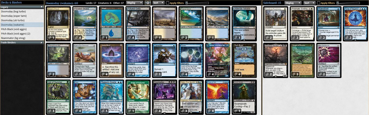 wonderPreaux's tweet image. T8'd the Friday challenge w/ wakame's 4c list. Unfortunately I queued Moon Stompy 4 of 7 rounds, including QF OTD. In my... one match against a blue deck tonight, and in Wednesday's blue matches, I was more impressed by Tamiyo than any green cards, which were comparatively mid.