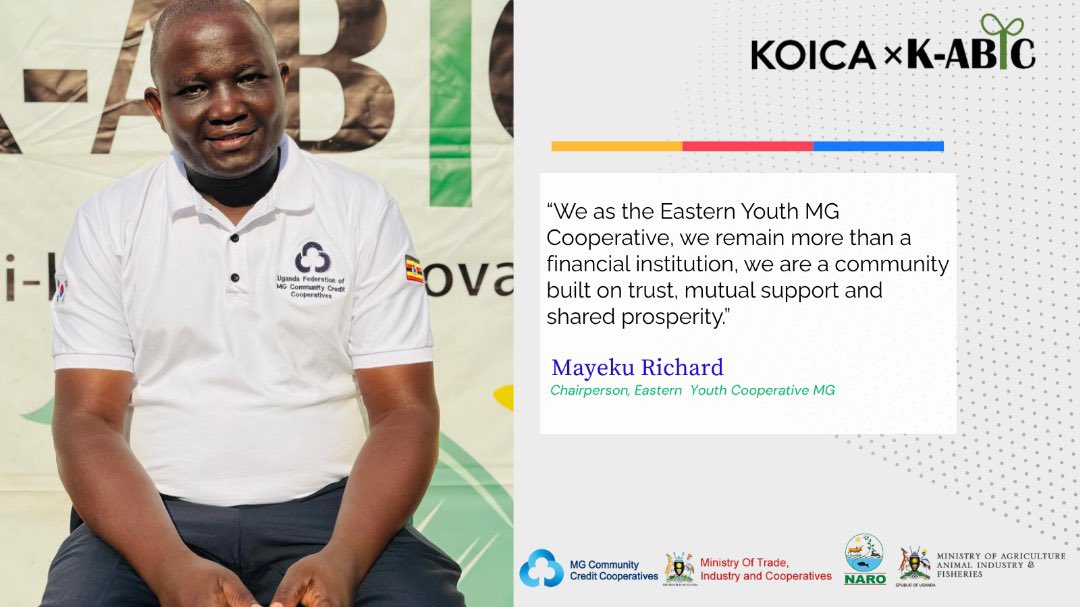 🌟Eastern Region Youth MG Community Credit Cooperative Society 

“ We as the Eastern Youth MG Cooperative, we remain more than a financial institution, we are a community built on trust, mutual support and shared prosperity.” Chairperson, Mayeku Richard.

#CoopDay #SCADUproject
